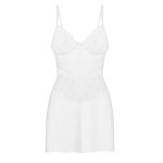 OBSESSIVE - ALISSIUM KOSZULKA I STRINGI BIAŁY XS/S