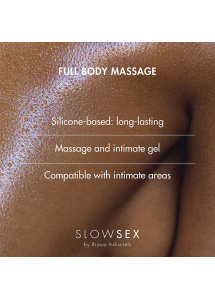 Olejek silikonowy do masażu całego ciała - Bijoux Indiscrets Slow Sex Full Body Massage  