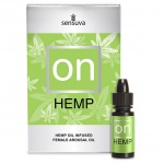 Olejek stymulujący z konopiami - Sensuva On for Her Hemp Oil Infused Arousal Oil 5 ml 