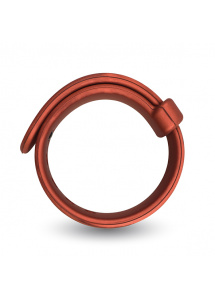 Opaska erekcyjna na penisa - Velv'Or Rooster Jason Size Adjustable Firm Strap Design Cock Ring Czerwony
