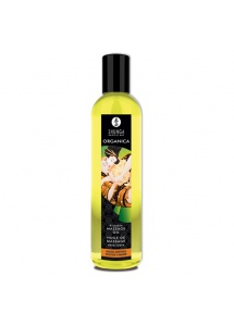 Organiczny olejek do masażu - Shunga Massage Oil Organic Almond Sweetness Migdały
