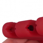 Ostroga podwójna z elektrostymulacją - ElectraStim Silicone Fusion Infinity Pinwheel  