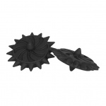 Ostroga podwójna z elektrostymulacją - ElectraStim Silicone Fusion Infinity Pinwheel  