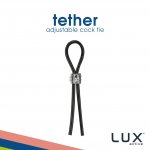 Ozdobne lasso na penisa - Lux Active Tether Adjustable Cock Tie  