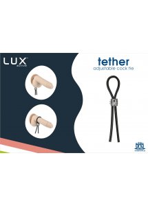 Ozdobne lasso na penisa - Lux Active Tether Adjustable Cock Tie  