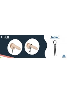 Ozdobne lasso na penisa - Lux Active Tether Adjustable Cock Tie  
