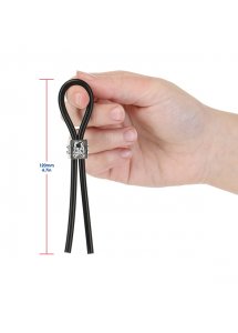 Ozdobne lasso na penisa - Lux Active Tether Adjustable Cock Tie  