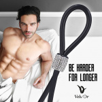 Ozdobny zacisk na penisa - Velv'Or JBoa Adjustable Cock Ring 301   