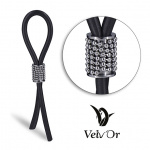 Ozdobny zacisk na penisa - Velv'Or JBoa Adjustable Cock Ring 302