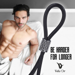 Ozdobny zacisk na penisa - Velv'Or JBoa Adjustable Cock Ring 302