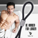 Ozdobny zacisk na penisa - Velv'Or JBoa Adjustable Cock Ring 303