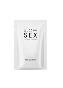 Paski do seksu oralnego - Bijoux Indiscrets Slow Sex Oral Sex Strips  