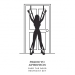 Pasy do krzyżowania na drzwiach - Fifty Shades of Grey Over the Door Restraint 