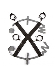 Pasy do krzyżowania na łóżku - Fifty Shades of Grey Over the Bed Cross Restrain  