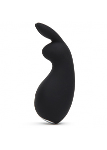 Pękaty masażer łechtaczki - Fifty Shades of Grey Greedy Girl Rechargeable Clitoral Rabbit Vibrator  