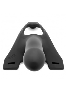 Penis z uprzężą - Perfect Fit Zoro Strap-On 16,5 cm Strap-On Black  