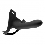 Penis z uprzężą - Perfect Fit Zoro Strap-On 14 cm Strap-On Black  