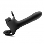 Penis z uprzężą - Perfect Fit Zoro Strap-On 14 cm Strap-On Black  