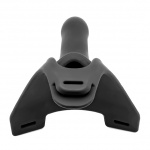 Penis z uprzężą - Perfect Fit Zoro Strap-On 14 cm Strap-On Black  