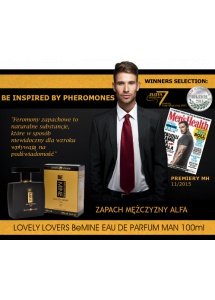 Perfumy męskie z feromonami zapachowymi - LOVELY LOVERS BeMINE eau de parfum MAN 100ml
