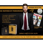 Perfumy męskie z feromonami zapachowymi - LOVELY LOVERS BeMINE eau de parfum MAN 100ml