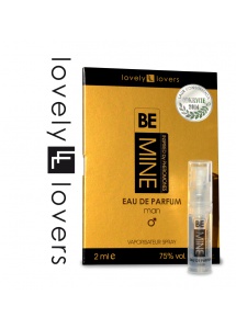 Kieszonkowe Perfumy męskie z feromonami zapachowymi - LOVELY LOVERS BeMINE eau de parfum MAN 2ml