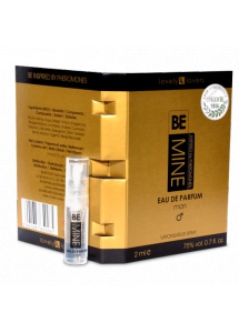 Kieszonkowe Perfumy męskie z feromonami zapachowymi - LOVELY LOVERS BeMINE eau de parfum MAN 2ml