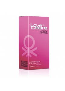 Perfumy z feromonami Love & Desire damskie - 100 ml