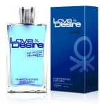 Perfumy z feromonami Love & Desire męskie - 100 ml