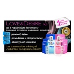 Perfumy z feromonami Love & Desire męskie - 100 ml