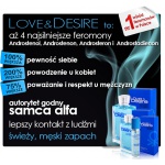 Perfumy z feromonami Love & Desire męskie - 100 ml