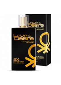 Perfumy z feromonami Love and Desire PREMIUM EDITION męskie - 100 ml