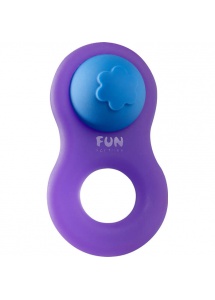 Pierścień ósemka - 8ight FUN FACTORY, fioletowo-turkusowy