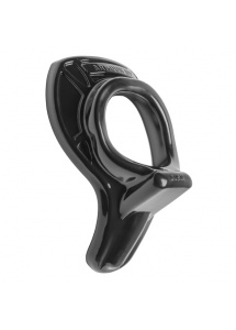 Pierścień erekcyjny - Perfect Fit Armour Push  czarny