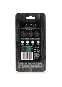 Pierścień erekcyjny silikonowy - Je Joue Silicone C-Ring Maximum Stretch   Czarny