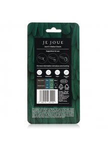 Pierścień erekcyjny silikonowy - Je Joue Silicone C-Ring Maximum Stretch   Zielony