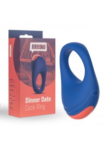 Pierścień erekcyjny wibrujący - FeelzToys RRRING Dinner Date Cock Ring  