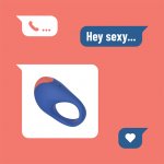 Pierścień erekcyjny wibrujący - FeelzToys RRRING Dinner Date Cock Ring  