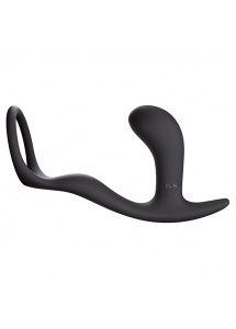Pierścień erekcyjny z plugiem analnym - Fun Factory Bootie Ring Lovering with Butt Plug   
