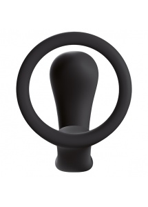 Pierścień erekcyjny z plugiem analnym - Fun Factory Bootie Ring Lovering with Butt Plug   