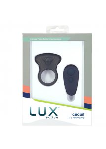 Pierścień erekcyjny ze zdalnym sterowaniem - Lux Active Circuit Vibrating Ring  