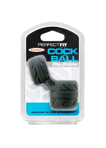 Pierścień na jądra i penisa - Perfect Fit SilaSkin Cock & Ball   