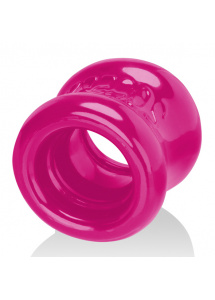 Pierścień na jądra - Oxballs Squeeze Ballstretcher Różowy