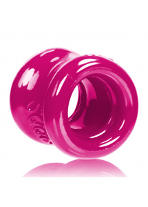 Pierścień na jądra - Oxballs Squeeze Ballstretcher Różowy