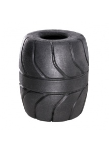 Pierścień na jądra - Perfect Fit SilaSkin Ball Stretcher  czarny