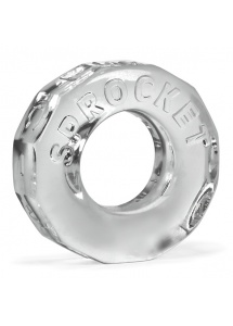 Pierścień na penis - Oxballs Sprocket Cockring Przezroczysty