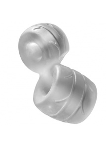 Pierścień na penisa i jądra Perfect Fit - SilaSkin Cock & Ball  przezroczysty