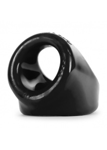 Pierścień na penisa i jądra - Oxballs Unit-X Cocksling  Czarny