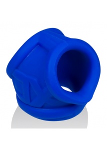 Pierścień na penisa i jądra - Oxballs Oxsling Cocksling  Niebieski