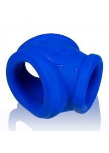 Pierścień na penisa i jądra - Oxballs Oxsling Cocksling  Niebieski